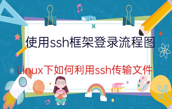 使用ssh框架登录流程图 Linux下如何利用ssh传输文件？